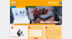 Desktop Screenshot of adpjuniors.com